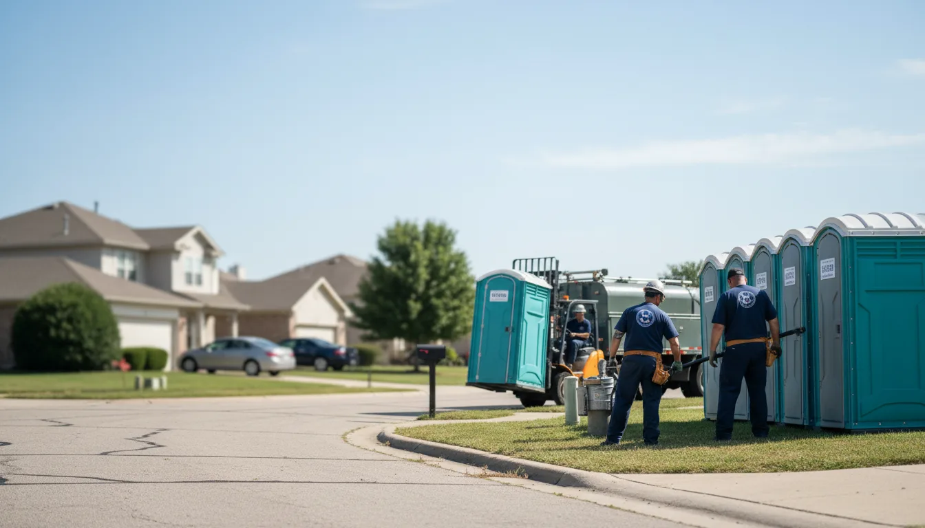 Porta Potty Rental in Columbus, OH near me